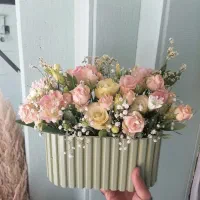 ماکت دسته گل|گل و گیاه طبیعی|آبدانان, |دیوار