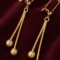 گوشواره طرح طلای سیتی گلد