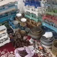 ترازو قدیمی و سنگ ترازو