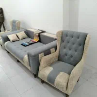 مبل لیندو 8 نفره جکدار و مکانیزم و تخت شو|مبلمان خانگی و میز عسلی|مشهد, طلاب|دیوار