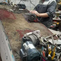 سیم پیچی دینام کولر و پمپ آب