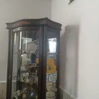 بوفه و ساعت ایستاده در حد نو|بوفه، ویترین، کنسول|سیرجان, |دیوار