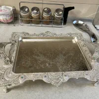 سینی مجلسی فیروزه کاری