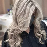 رنگ و لایت فویلی ۴۵ بالیاژ مو آمبره رنگولایت مش|خدمات آرایشگری و زیبایی|مسجد سلیمان, |دیوار