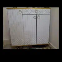 میز غذاخوری و جاکفشی|میز و صندلی غذاخوری|خمین, |دیوار