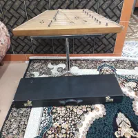 سنتور و مضراب با پایه و کیس|سازهای سنتی|کنگاور, |دیوار