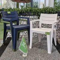 صندلی پلاستیکی مدل اسمت