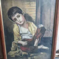 نقاشی مداد رنگی