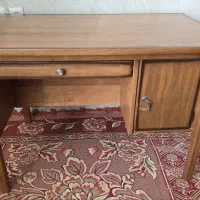 میز تحریر چوبی دوطرفه