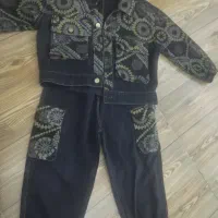 کت شلوار جین  بچگانه