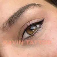 فیبروز میکروبلدینگ خط چشم بن مژه و شیدینگ لب|خدمات آرایشگری و زیبایی|قزوین, |دیوار