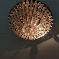 لوستر کریستال بزرگ|لوستر و چراغ آویز|تهران, زرکش|دیوار