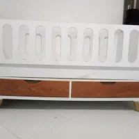 تخت نوزاد با تشک تخت