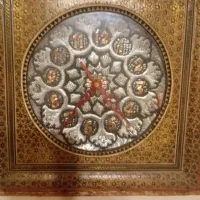 ساعت دیواری خاتم کاری اصفهان