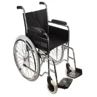 ویلچر لاستیک عقب بادی (تحمل وزن تا120کیلوگرم)|آرایشی، بهداشتی، درمانی|یزد, |دیوار