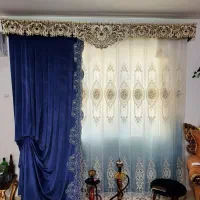پرده برای سه تا پنجره