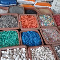 قلوه سنگهای سفید و رنگی و سنگ رودخانه ای|گل و گیاه طبیعی|تهران, امامت|دیوار