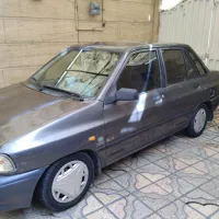 پراید مدل آخر 87 فرمان هیدرولیک دوگانه کارخانه