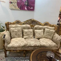 مبل کلاسیک استبل ۹ نفره|مبلمان خانگی و میز عسلی|تهران, مینی‌سیتی (شهرک نفت)|دیوار