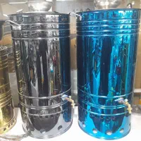 تولیدکننده سماورهای۱۰تا۲۵۰لیتر طلایی مشکی استیل