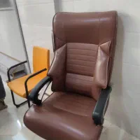 صندلی اداری قهوه ای|مبلمان اداری|یزد, |دیوار