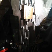 زنجیر کوفت و مقاوم با قفل سالم