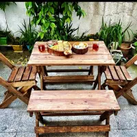 ست چوبی سلحشور|کافیشاپ و رستوران|همدان, |دیوار