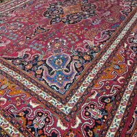 فرش دستباف ۱ جفت ۹ متری مهولات. گالری فرش ایران|فرش|مشهد, حجت|دیوار