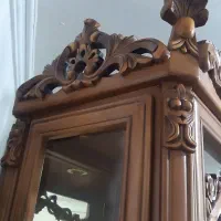 بوفه تمام چوب پرکار|بوفه، ویترین، کنسول|تبریز, |دیوار