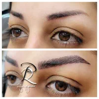 تاتو ابرو فیبروز خط چشم