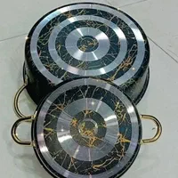 ظروف قابلمه ماموت21پارچه سرویس کامل قابلمه  لاکچری|ظروف پخت‌وپز|یزد, |دیوار