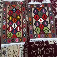 گلیم دستباف۱۱۰×۶۰|گلیم، جاجیم، گبه|گرمی, |دیوار