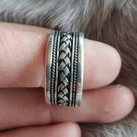 حلقه نقره دستساز