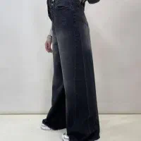 شلوار شافل بگ جین استفاده نشده