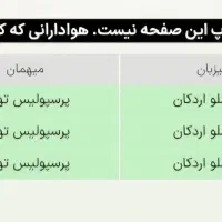 سه عدد بلیط بازی پرسپولیس و چادرملو