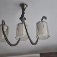 لوستر سه شعله شیک و تمیز