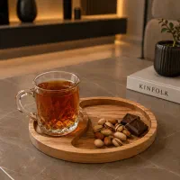 سینی سرو قهوه،هدیه،سینی،سینی چوبی