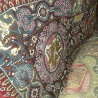 فرش دسته دوم ۱۲ متری ودو عدد پشتی دسته دوم|فرش|گرگان, |دیوار