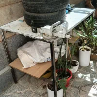 میز کار  و گیره صنعتی