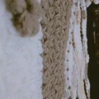 ست بافتنی حمام عروس|لوازم حمام|خواف, |دیوار