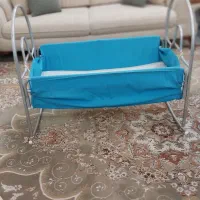 گهواره فلزی چندکاره چرخ دار و گهواره ای