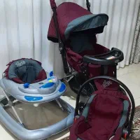 ست کالکسه وکریر وروروئک کودک