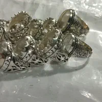 سنگ قیمتی رکاب خالی شیرخورشید و شبکه ای فیلی ساده|جواهرات|شیراز, درکی|دیوار