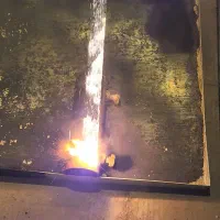 سند بلاست با دستگاه لیزر لیزر ، laser cleaning|خدمات پیشه و مهارت|کیش, |دیوار