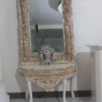 آینه وکنسول با یه ساعت