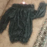 شومیز مجلسی مشکی مناسب ۳تا۶ سال