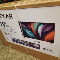 فروش ویژه ۷۵ اینچ نکسار گلدیران فورکی اسمارت|تلویزیون و پروژکتور|فردیس, خیام شرقی|دیوار