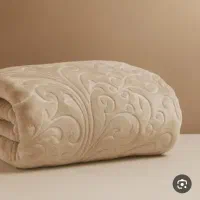 پتو دونفره گل برجسته