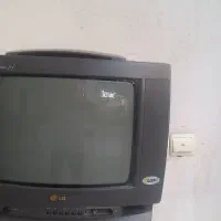 یک دستگاه تلوزیون قدیمی ال جی ۱۴ اینچ