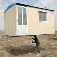 کانکس ساختمانی اداری نگهبانی|مصالح و تجهیزات ساختمان|نور, |دیوار